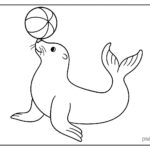 Sea Animal Coloring Pages For Kids