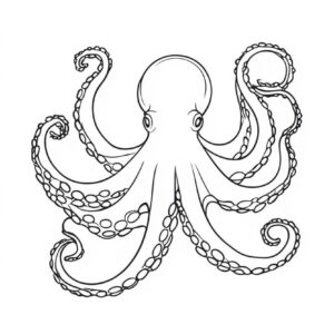 Sea Animal Coloring Pages For Kids