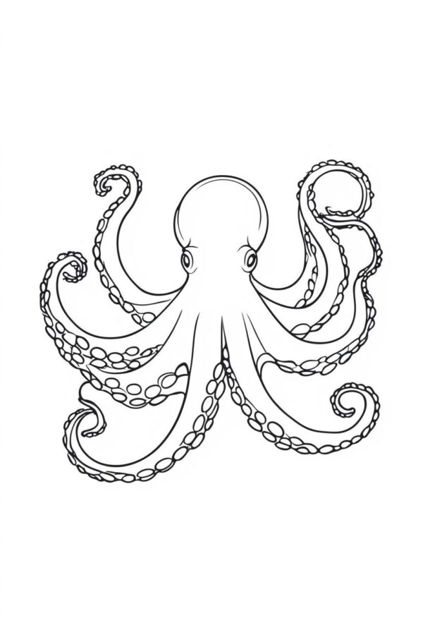 Sea Animal Coloring Pages For Kids