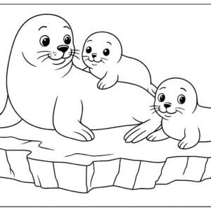 Sea Animal Coloring Pages For Kids