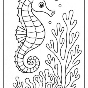 Sea Animal Coloring Pages For Kids