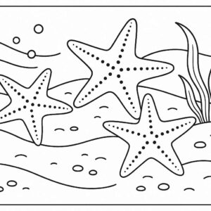 Sea Animal Coloring Pages For Kids