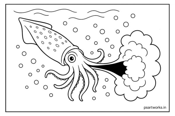 Sea Animal Coloring Pages For Kids