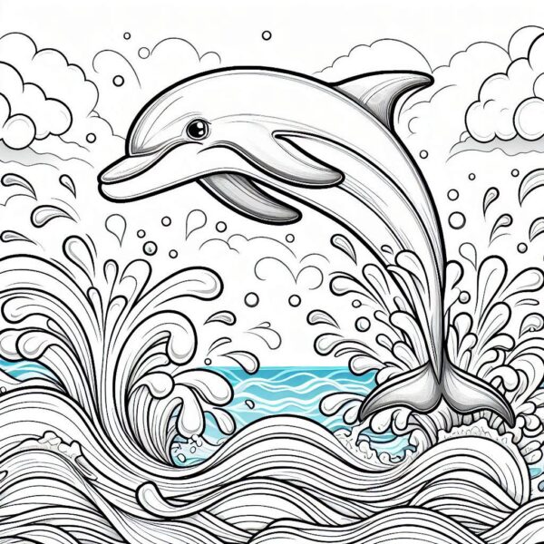 Sea Animal Coloring Pages For Kids