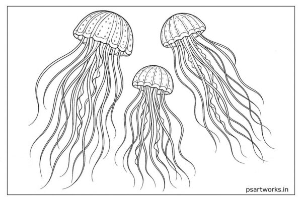 Sea Animal Coloring Pages For Kids