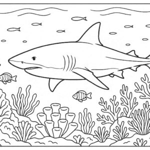 Sea Animal Coloring Pages For Kids
