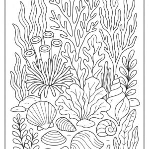 Sea Animal Coloring Pages For Kids