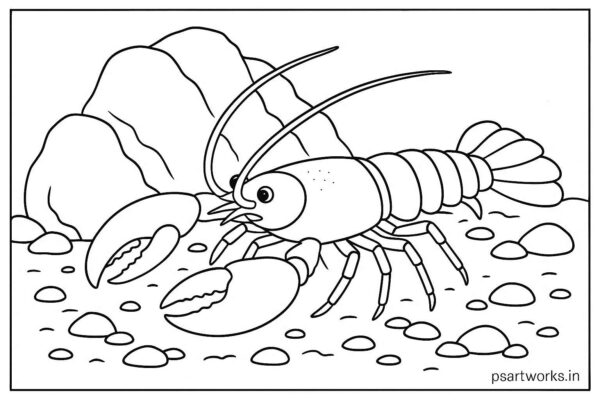 Sea Animal Coloring Pages For Kids