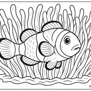 Sea Animal Coloring Pages For Kids