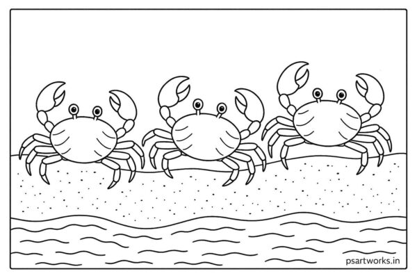 Sea Animal Coloring Pages For Kids