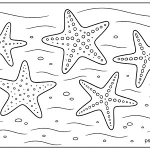 Sea Animal Coloring Pages For Kids