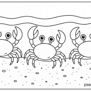 Sea Animal Coloring Pages For Kids