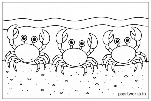 Sea Animal Coloring Pages For Kids