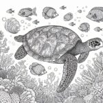 Sea Animal Coloring Pages For Kids