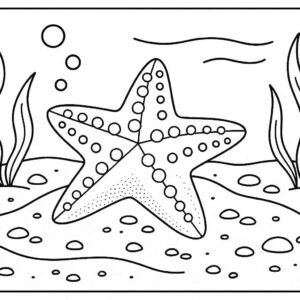 Sea Animal Coloring Pages For Kids