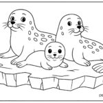 Sea Animal Coloring Pages For Kids