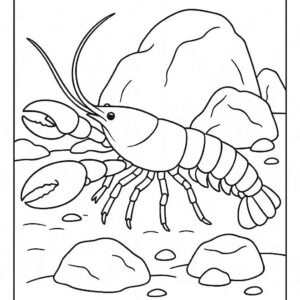 Sea Animal Coloring Pages For Kids