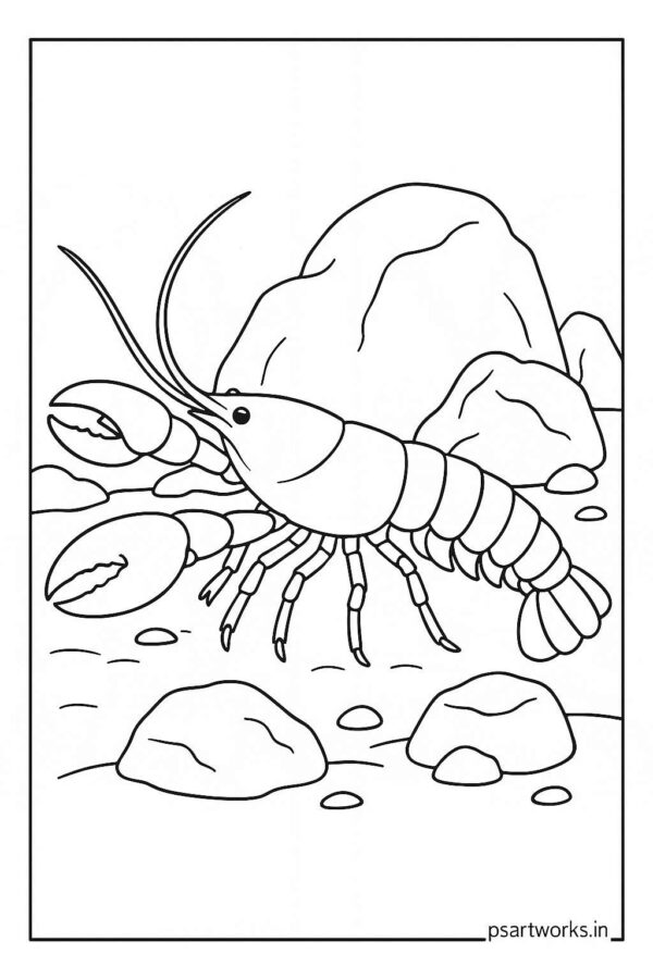 Sea Animal Coloring Pages For Kids