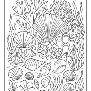 Sea Animal Coloring Pages For Kids