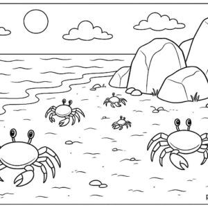 Sea Animal Coloring Pages For Kids