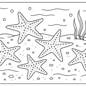 Sea Animal Coloring Pages For Kids
