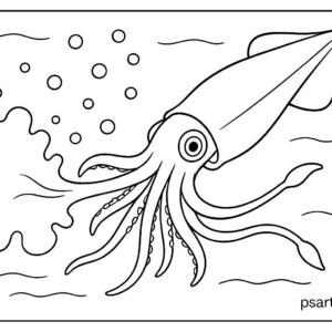 Sea Animal Coloring Pages For Kids
