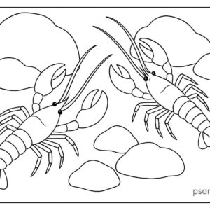 Sea Animal Coloring Pages For Kids