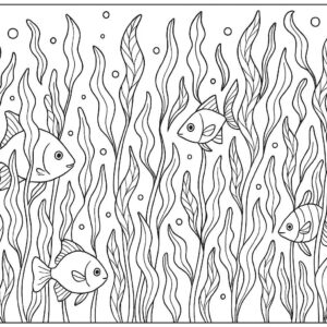 Sea Animal Coloring Pages For Kids