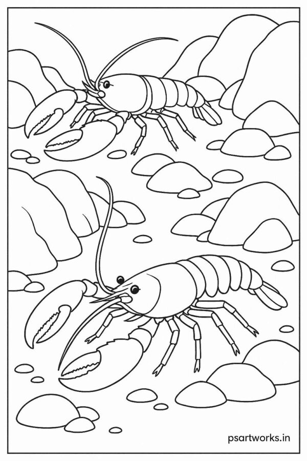 Sea Animal Coloring Pages For Kids