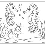 Sea Animal Coloring Pages For Kids