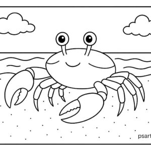 Sea Animal Coloring Pages For Kids