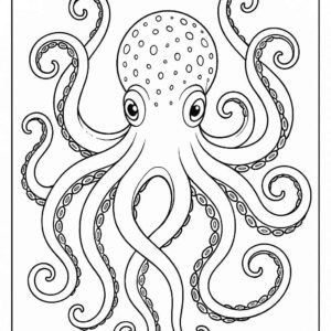 Sea Animal Coloring Pages For Kids