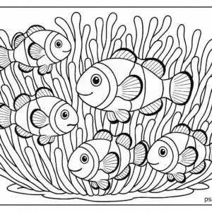 Sea Animal Coloring Pages For Kids