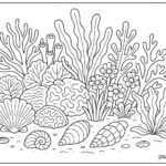 Sea Animal Coloring Pages For Kids