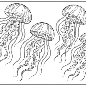 Sea Animal Coloring Pages For Kids