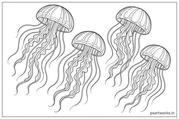 Sea Animal Coloring Pages For Kids