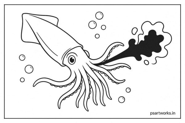 Sea Animal Coloring Pages For Kids