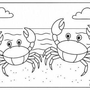 Sea Animal Coloring Pages For Kids
