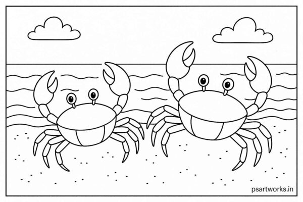 Sea Animal Coloring Pages For Kids