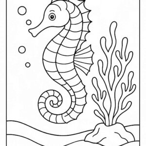 Sea Animal Coloring Pages For Kids