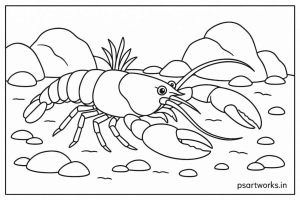 Sea Animal Coloring Pages For Kids
