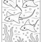 Sea Animal Coloring Pages For Kids
