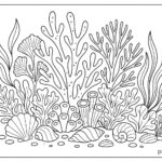 Sea Animal Coloring Pages For Kids