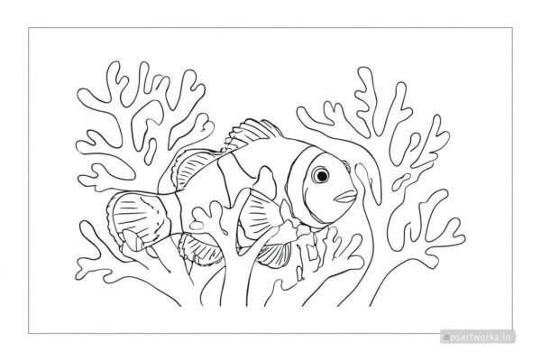Sea Animal Coloring Pages For Kids