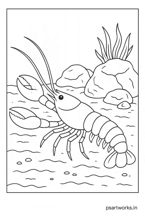 Sea Animal Coloring Pages For Kids