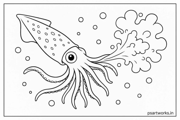 Sea Animal Coloring Pages For Kids