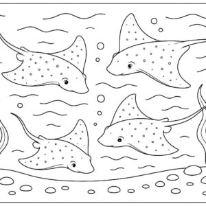 Sea Animal Coloring Pages For Kids