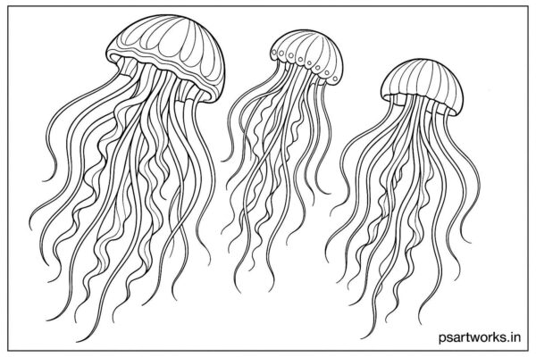 Sea Animal Coloring Pages For Kids