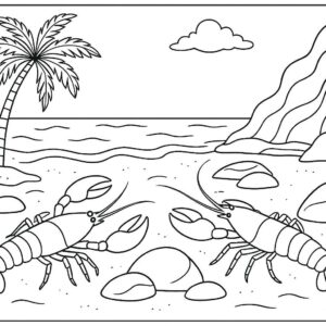 Sea Animal Coloring Pages For Kids