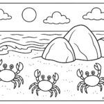 Sea Animal Coloring Pages For Kids